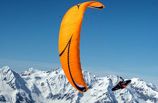 Drachenfliegen Zillertaler Alpen